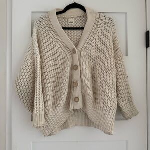 Babaa Cream Chunky Knit Cardigan No 18